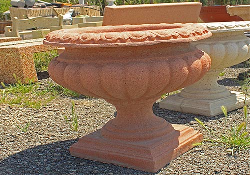 گلدان بتنی سنگین